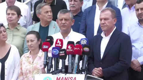 Özgür Özel'den açıklama: "Bu zorlu günleri hep beraber atlatacağız"