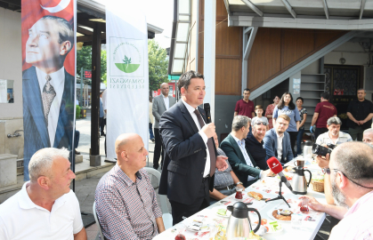 Başkan Aydın Osmangazi’de mahalle buluşmalarını sürdürüyor