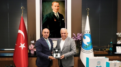 Başkan Şadi Özdemir’den Marmarabirlik'e hayırlı olsun ziyareti