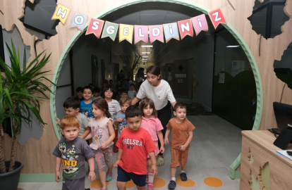 Nilüfer'de minik öğrenciler afet tatbikatıyla bilinçlendi