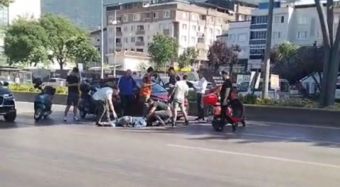 Bursa'da üst geçidi kullanmayan kadın ağır yaralandı!