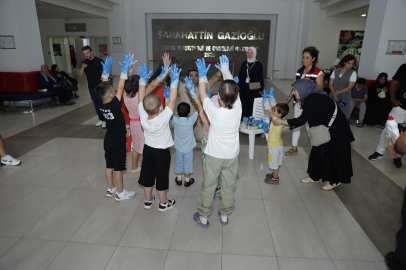 Bursa Büyükşehir’den lösemi tedavisi gören çocuklara moral