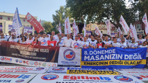 Birleşik Kamu-İş Bursa’dan seslendi: “Emekçinin alım gücü her gün eriyor”