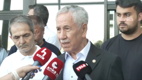 Bülent Arınç'tan Murat Çalık'a ziyaret: "Herkese insaf, merhamet, vicdan tavsiye ediyorum"