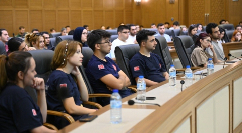 Bursa Büyükşehir'de stajyerler oryantasyon eğitiminde