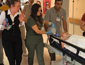 Bursa’da sara nöbeti geçiren 4 yaşındaki çocuk havuza düştü