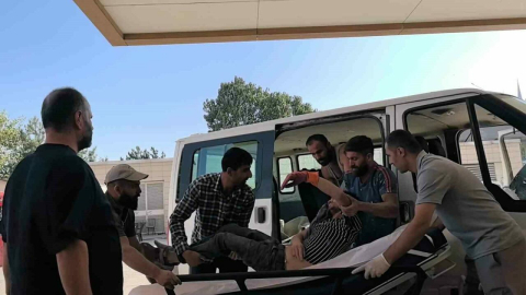 Bursa'da inşaatta iş kazası