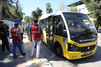 Bursa Büyükşehir'den ulaşımda hijyen seferberliği