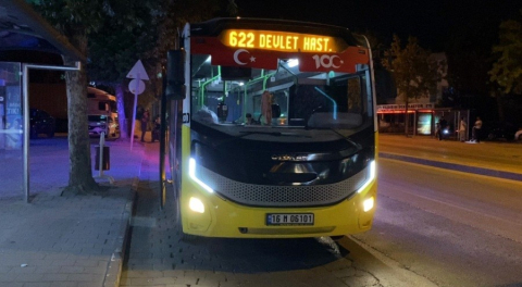Bursa'da polisten kaçan otobüs şoförü alkollü çıktı