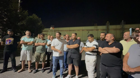 Bursa'da sendikal örgütlenmeye engel: Liman sahasında iş durduruldu