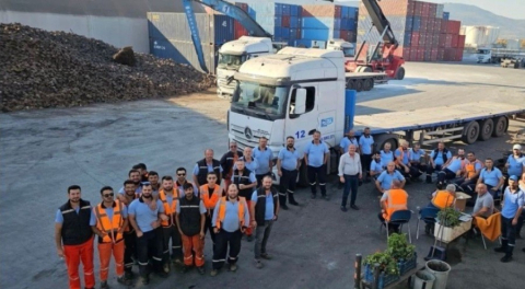 Bursa Roda Limanı'nda iş bırakma eylemi