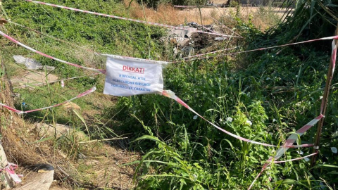 Bursa’da fabrikanın bıraktığı asit çamuru 14 yaşındaki çocuğun ayaklarını yaktı