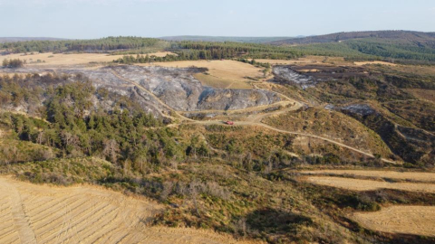 Gelibolu'da alevler büyük ölçüde kontrol altında