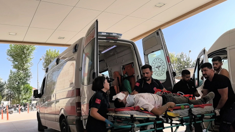 Bursa'da havalandırma boşluğuna düşen işçi ağır yaralandı