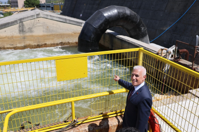 Bursa’ya günlük 110 bin metreküp su sağlayacak bypass hattında vanalar açıldı