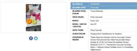 Aileler dikkat: Bakanlık bu oyuncakları toplatma kararı aldı!