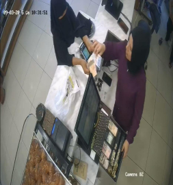 Bursa’da ‘yırtık para’ yöntemiyle tırnakçılık kamerada