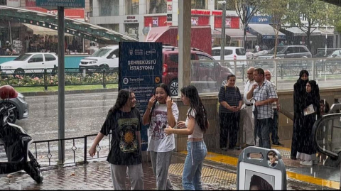 Bursa’da yağmur sevinci