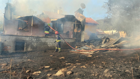 Bolu’da 12 yapının kül olmasına neden olan kundakçı yakalandı
