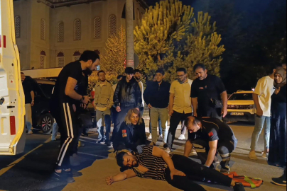 Bursa'da otomobille elektrikli bisiklet çarpıştı: 1 ağır yaralı