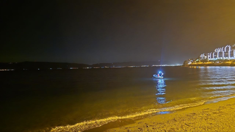 Mudanya’da vatandaşlar boğulmak üzere olan kişiyi kurtardı
