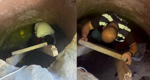 Rüyasında define gördü, 5 katlı binanın altına tünel kazdı
