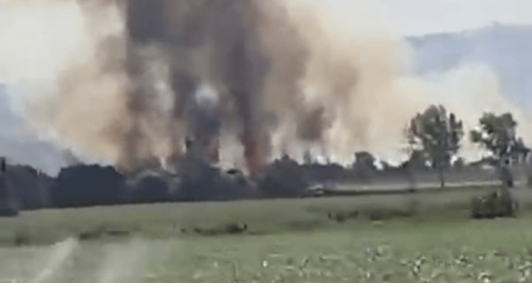 Yenişehir kırsalında yangın paniği