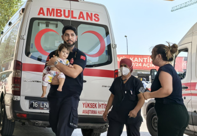 Bursa'da maraş otu yutan 1 yaşındaki bebek hastanelik oldu