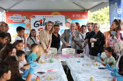 Bursa'da minik şefler hünerlerini sergiledi