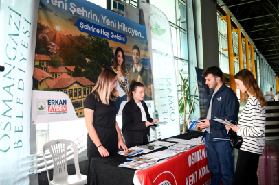 Osmangazi’den üniversite öğrencilerine sıcak karşılama