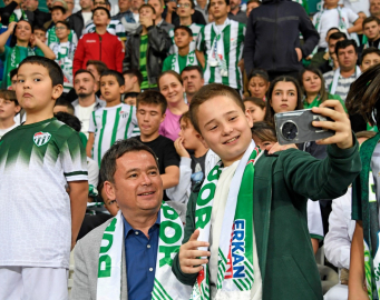 Osmangazi’nin miniklerinden Bursaspor’a büyük destek