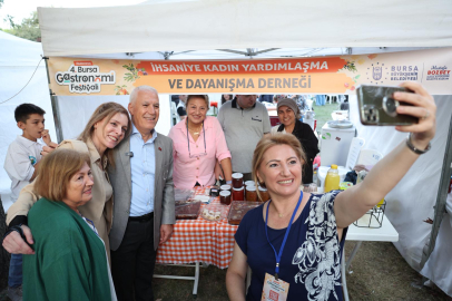 Üreten kadınlar Bursa’nın Gastronomi Festivali’ne damga vurdu