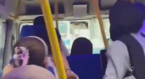 Bursa'da minibüs şoförü yolcuları çileden çıkardı