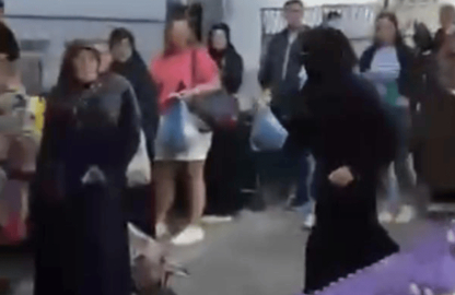 Bursa’da pazarda hırsızlık alarmı: Kaçan şüphelilerin peşine vatandaşlar düştü