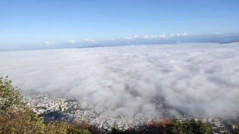 Bursa sisle kaplandı