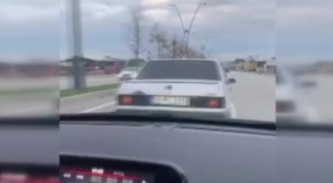 Bursa'da trafikte tartıştığı sürücünün önünü kesti