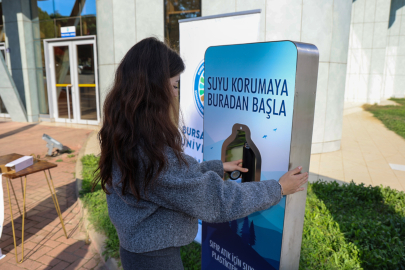 Suyu plastikten arındıran proje BUÜ’de hayata geçirildi