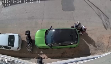 Karacabey’de şaşırtan anlar: Aynı araca iki kez çarpıp kaçtı