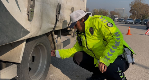 Bursa’da kış lastiği denetimi: "Biz zaten abone olduk, ayda 10 defa ceza ödüyoruz"