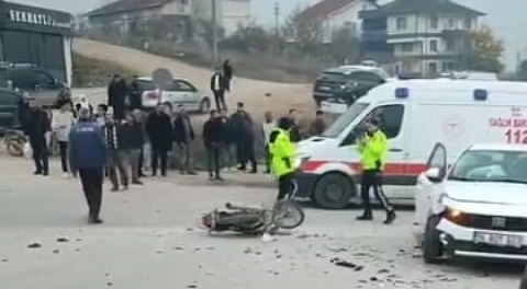 İnegöl'de feci kaza: 1 ölü, 1 ağır yaralı