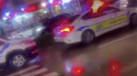 Bursa'da kaza yerine gelen polis, kendi oğlunun yaralı olduğunu görünce şok yaşadı