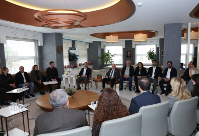 CHP Nilüfer İlçe Yönetimi’nden Başkan Şadi Özdemir’e ziyaret