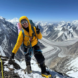 K2’nin zirvesinde bir Türk kadını: Esin Handal tarihe geçti