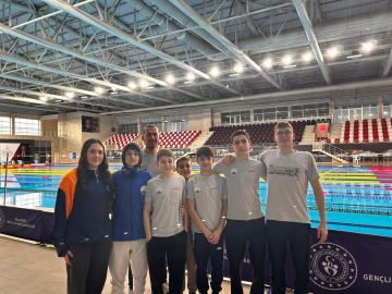 Osmangazi Belediyesporlu yüzücüler SEM barajını geçti