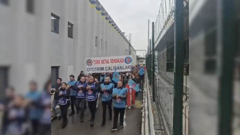 Prysmian fabrikasında işçiler üretimi durdurdu
