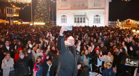 Mudanya yeni yıla umut ve dayanışmayla girdi