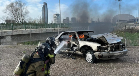 Bursa Büyükşehir İtfaiyesi'nden Koç Üniversitesi personeline eğitim