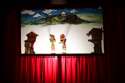 Osmangazi’de Karagöz perdesi çocuklar için açıldı