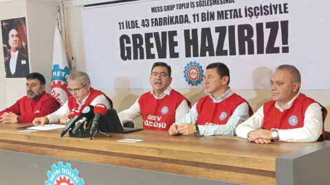 Metalde 43 fabrikada grev kararı