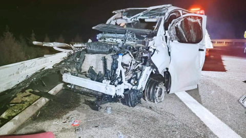 Karacabey yolunda altın yüklü zırhlı araç takla attı: 8 kilo altın kayıp